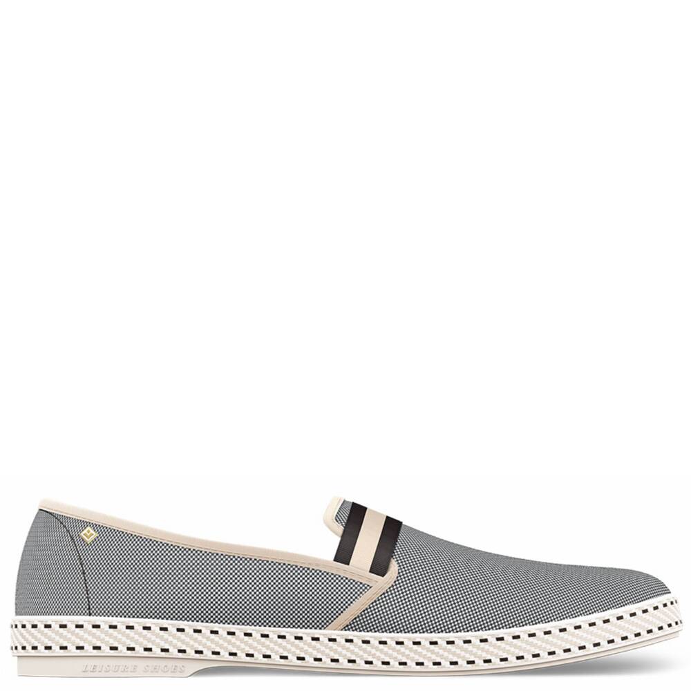 NEW RIVIERAS women's college slip on shoes in yale
